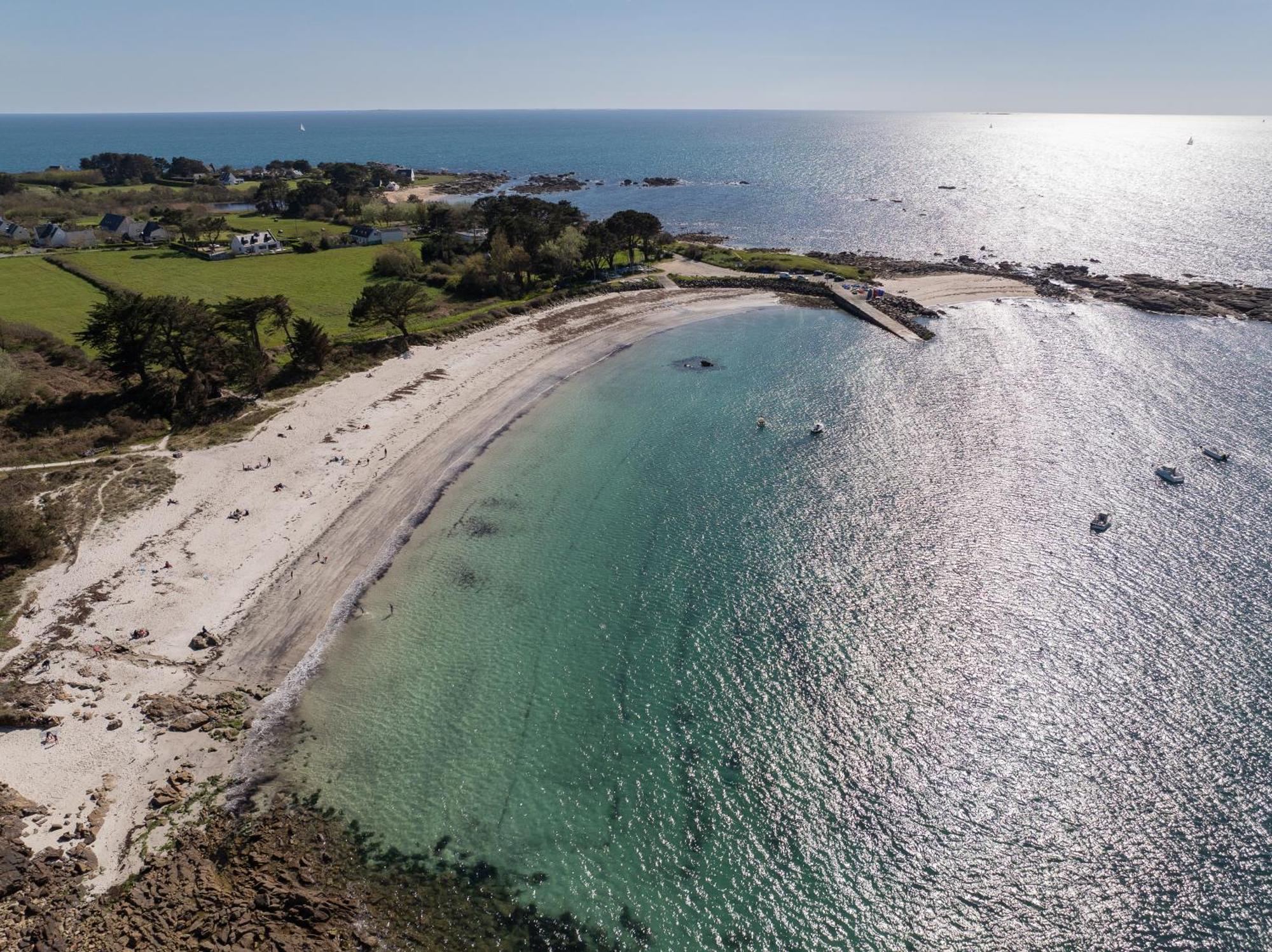 La Longere De La Plage Trégunc Exterior foto